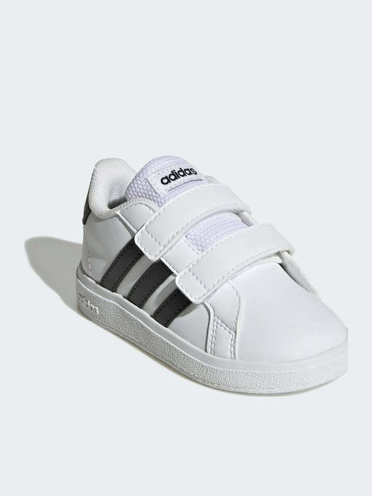 Grand Court GRAND COURT 2.0 Kids Sneakers with Scratch Cloud White / Core Black