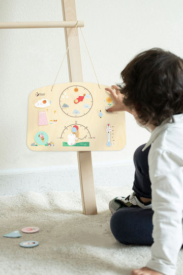 Classic World Βαρόμετρο Educational Game Knowledge made of Wood for 3+ years Years Old
