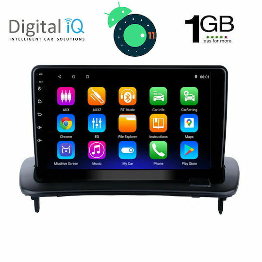 Digital IQ Car Audio System for Volvo C30 / S40 2006 - 2013 (Bluetooth/USB/AUX/WiFi/GPS/Apple-Carplay/Android-Auto) with Touch Screen 9"