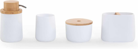 Nef-Nef Homeware Επιτραπέζια Ποτηροθήκη Bright Λευκή White