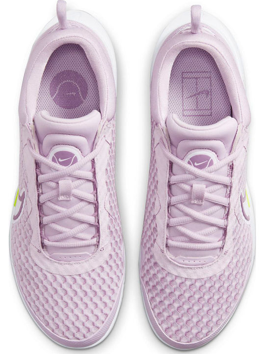Nike Zoom Pro Women's Tennis Shoes for Hard Courts Doll / White / Amethyst Wave / Volt