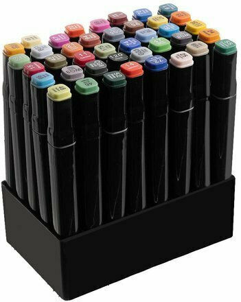 Maaleo Zeichenmarker Doppelseitig Set 40Stück
