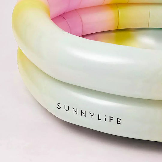 Sunnylife Mermaid Ombre Round Piscină PVC Gonflabilă 140x34buc