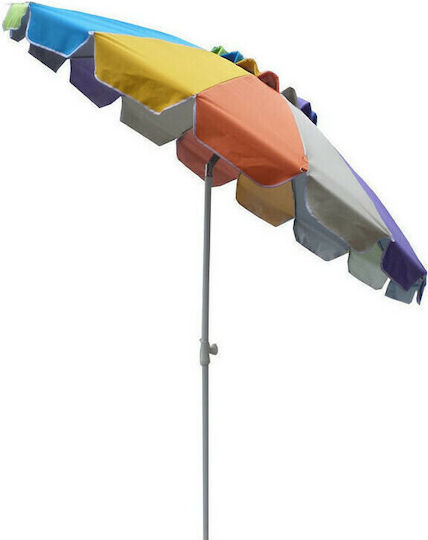 Velco My Resort Folding Beach Umbrella Diameter 2.2m with Air Vent Multicolor