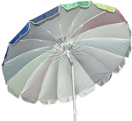 Velco My Resort Folding Beach Umbrella Diameter 2.2m with Air Vent Multicolor