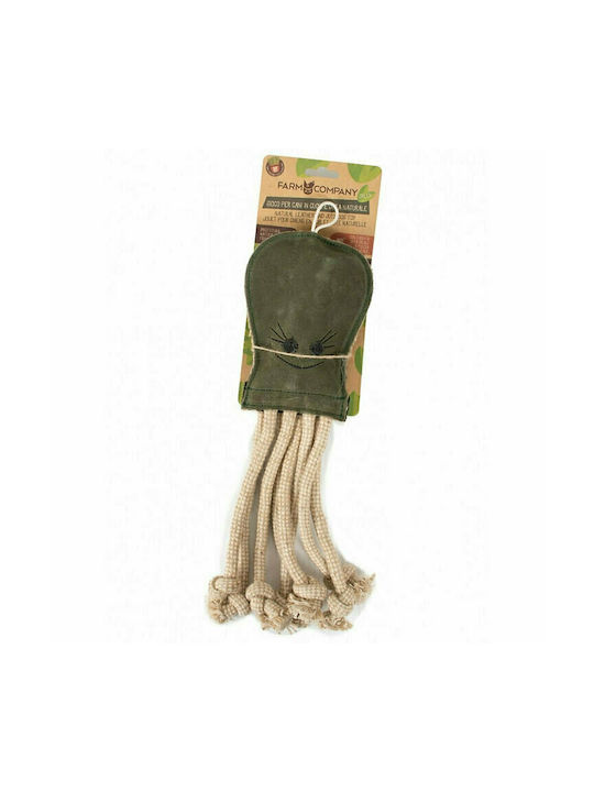 Farm Company Λούτρινο Παιχνίδι Σκύλου Small 40εκ. Πράσινο