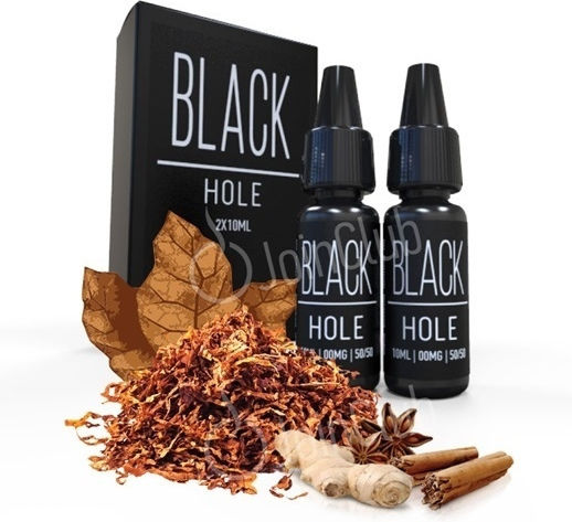 The Liquids Lab Fertige Nachfüllflüssigkeit Black Hole mit Rauchen Geschmack 6mg 10ml 2Stück