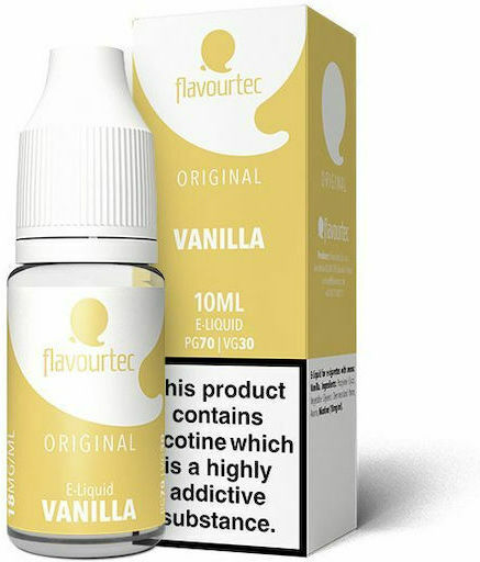 Flavourtec Lichid de Reumplere Gata Vanillia cu Aromă de Dulce 12mg 10ml