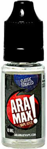 Aramax Fertige Nachfüllflüssigkeit Classic Tobacco mit Rauchen Geschmack 6mg 10ml