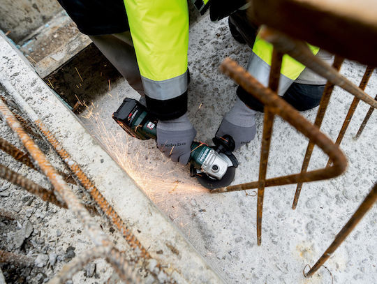 Metabo 685207510 Σετ Γωνιακός Τροχός & Κρουστικό Δραπανοκατσάβιδο 18V με 2 Μπαταρίες 4Ah και Θήκη