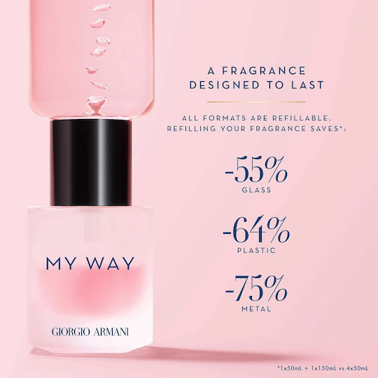 Giorgio Armani My Way Floral Eau de Parfum Refillable 90ml