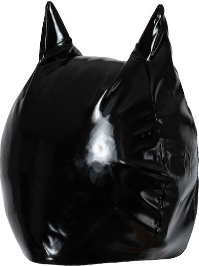 Black Level BDSM Μάσκα Head Vinyl Cat Mask σε Μαύρο Χρώμα