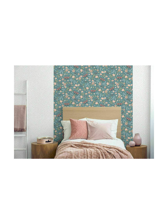 Ugepa Kids Wallpaper Vinyl Coated Flowers L53xH1000εκ.