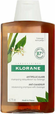 Klorane Galanga Shampoos Against Dandruff for All Hair Types 400ml