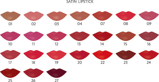 Golden Rose Satin Lipsticks Satin 26 4.2gr