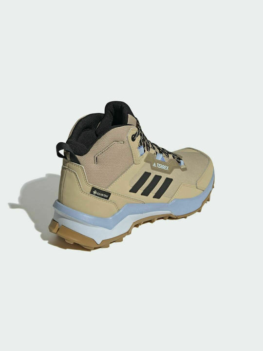 adidas Terrex AX4 Gtx Women's Hiking Waterproof Boots with Gore-Tex Membrane Beige Tone Core Black Ambient Sky