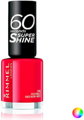 Rimmel 60 Seconds Super Shine Nail Polish Oh My Cherry