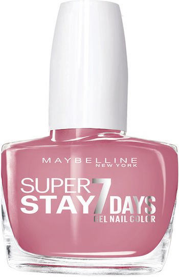 Maybelline Superstay 7 Tage Glossy Nagellack Lang anhaltende 135 Nude Rosa