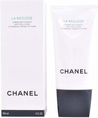 Chanel La Mousse Anti-Pollution Cleansing Cream-to-Foam Cleansing Cream 150ml