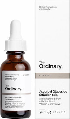 The Ordinary Ascorbyl Glucoside Solution 12% Serum Προσώπου με Βιταμίνη C για Λάμψη 30ml