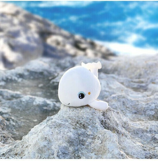 Pabobo Nachtlicht für das Kinderzimmer Shakies Whale Batterien Weiß