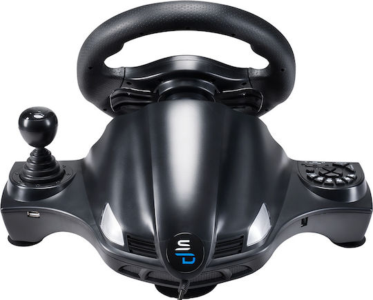 Subsonic SV750 Τιμονιέρα με Μοχλό Ταχυτήτων και Πετάλια για PC / PS4 / XBOX One / Xbox Series X/S με 270° Περιστροφής