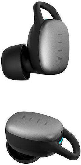 Earfun Free Pro 2 In-ear Bluetooth Handsfree Earphones with Sweat Resistance and Charging Case Black