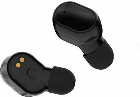 Somostel SMS-J13 In-ear Bluetooth Handsfree Ακουστικά με Θήκη Φόρτισης Μαύρα