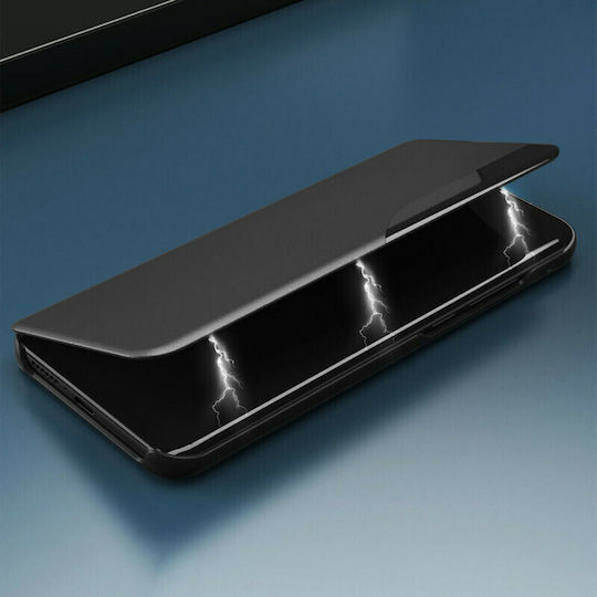 Eco Leather View Book Δερματίνης Μαύρο (Poco M4 Pro 5G / Redmi Note 11s 5G)