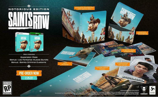 Saints Row Notorius Edition PS5 Game