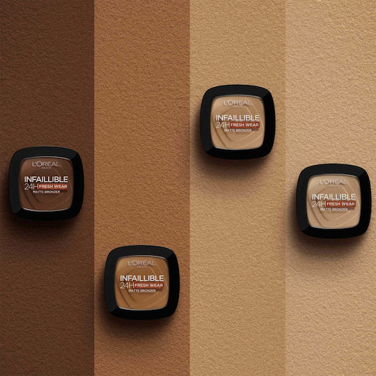 L'Oreal Paris Infallible 24H Fresh Wear Powder 250 Light 9gr