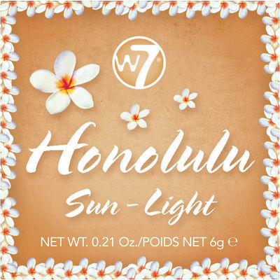 W7 Cosmetics Honolulu Bronzer Powder Sun Light 6gr