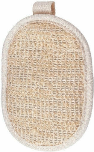 Beter Sisal and Cotton Natural Bathing Sponge Exfoliating Beige 1 Piece