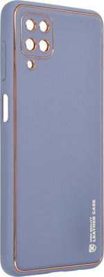 Forcell Leather Synthetic Leather Back Cover Blue (Galaxy A22 4G)