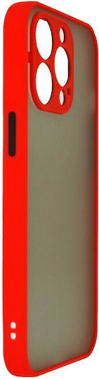 Mercury Camera Protect Peach Garden Bumper Back Cover Σιλικόνης Red (iPhone 13 Pro)