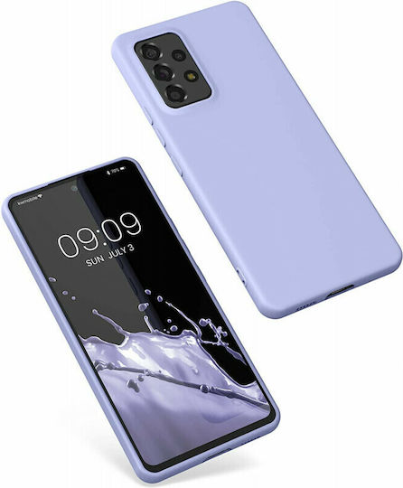 KWmobile Soft Flexible Rubber Back Cover Σιλικόνης Lavender (Galaxy A53)