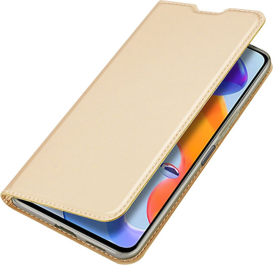 Dux Ducis Skin Pro Holster Buchen Sie Synthetisches Leder Gold (Redmi Note 11 Pro+ 5G)