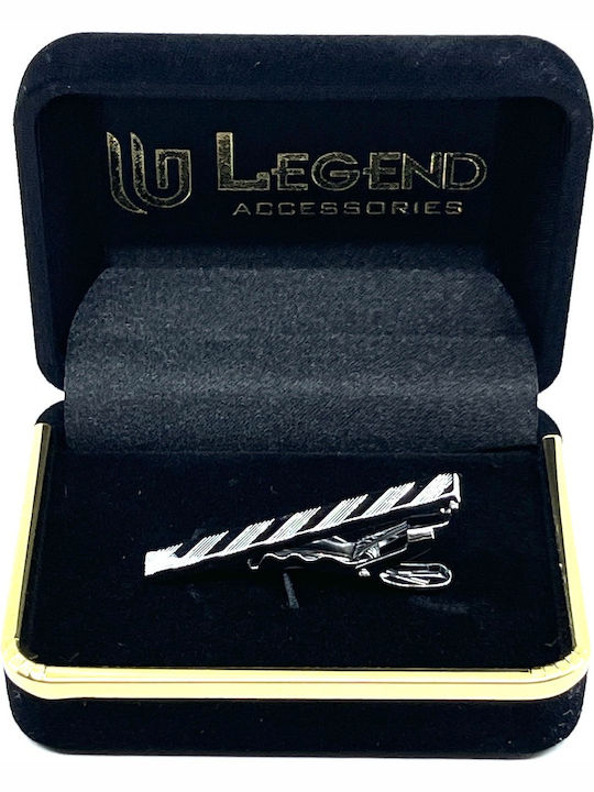 Legend Accessories Clip Γραβάτας από Ασήμι