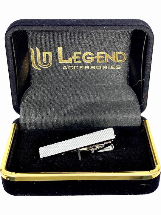 Legend Accessories Клип За Вратовръзка Сребрист