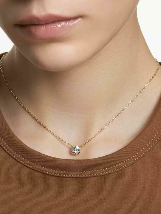 Swarovski Constella Κολιέ Επιχρυσωμένο Swarovski Constella Κολιέ Επιχρυσωμένο