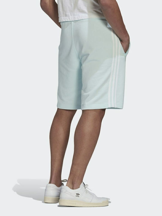 adidas Originals 3-Stripes Athletic Men's Shorts Almost Blue / White