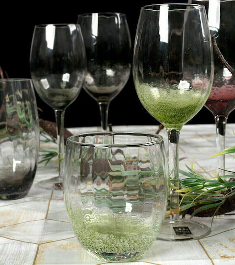 HFA Illusion White Wine Glass Glass Green 330ml