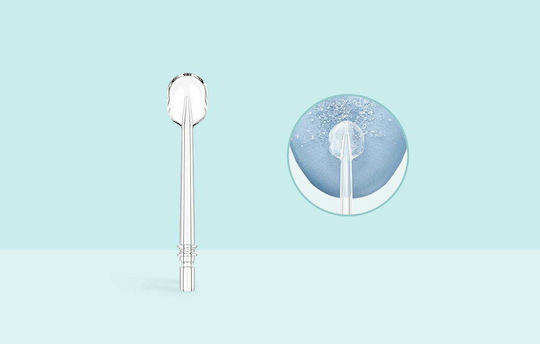 Dr Bei GF3 Tongue Coating Clean Noozles Replacement Heads for 2 Pieces