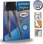 Johns Graduated Compression Pantyhose 70 Den Capuccino