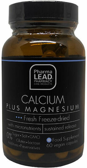 Pharmalead Calciu Plus Magneziu cu Vitamina B6 60 Capsule Pe Bază De Plante