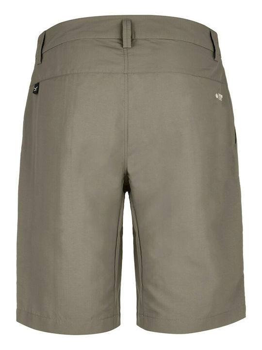 Salewa Iseo Dry Ανδρικό Κοντό Παντελόνι Πεζοπορίας Καφέ