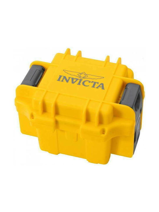 Invicta Cutie din plastic pentru 1 ceas în culoarea Galben DC1YEL