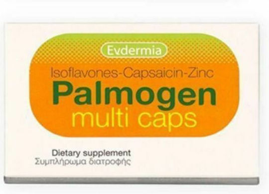 Evdermia Palmogen Multi Kapseln Ergänzung Für Gesunde Haare Haut Und Nägel 30 Stück