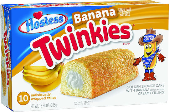 Hostess Κέικ Twinkies Banana 385gr