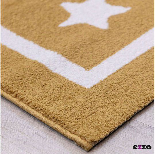 Ezzo A173AX6 Παιδικό Χαλί Αστέρια Yellow 160x230cm Πάχους 11mm